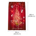 thumbnail image 3 of Leutsin Offres de Noël 2023! Rideau de Douche de Noël Imprimé Polyester Rideau de Douche, 3 of 3