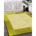thumbnail image 3 of Ahgly Company Tapis d'Intérieur Ronds Transitionnels Bruns Lavables à la Machine, 4 Pieds Rond, 3 of 7