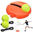 thumbnail image 1 of KAKOWELY Tennis Rebound Trainer 1 Set Tennis Solo Trainer Beginner Tennis Practicing Tool Corded Rebound Tennis Trainer Tennis Single Player Trainer Supply, 1 of 5