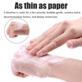 thumbnail image 4 of 50PCS/Set Soap Paper Portable Travel Soap Sheets Scented Paper Soap for Indoor Outdoor Use, 4 of 9