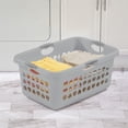 thumbnail image 3 of Sterilite 71 L  Ultra™ Laundry Basket Cement, 3 of 9