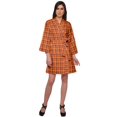 thumbnail image 2 of Moomaya Short Kimono Robes For Women Kimono Cotton Robes For Women Plus Size, 2 of 5