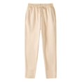 thumbnail image 2 of Men‘S Casual Solid Jogging Elastic Mid Waisted Sports Pants With Pockets Streetwear, 2 of 3