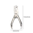 thumbnail image 3 of TIMIFIS Hole Puncher Hole Punch Hole Punch Heavy Duty Hole Punch Hole Punch Portable Handheld Long Hole Punch For Cardboard Plastic Cardboard 6 Holes New Home Essentials, 3 of 7