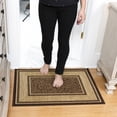 thumbnail image 1 of Ottomanson Ottohome Collection Non-Slip Rubberback Bordered Design Indoor Area Runner Rug/Entryway Mat, 1 of 7