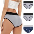 thumbnail image 2 of 3 Pcs Culottes Menstruelles pour Femmes, Étanches et Respirantes, Culottes de Règles, Culottes d'Incontinence, 2 of 8