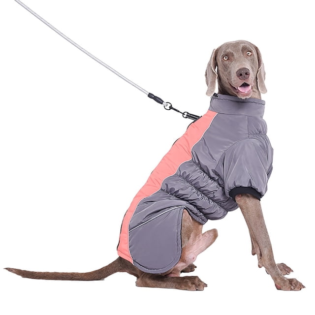 SIfdSeng Dog Clothes Reflective Warm Pet Clothing Thickened Dog Clothing Large Dog Clothing Pet Clothes for Medium Dogs Girl Pet Clothes for Small Dogs Male