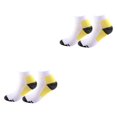thumbnail image 3 of kurtrusly 1/2/3/5 2pcs/set Compression Socks For Women Performance And Reduce Fatigue Relieve yellow S/M 2PCS, 3 of 6