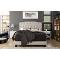 thumbnail image 1 of HMD Carmel Upholstered Full Panel Bed, Warm Gray, 1 of 3