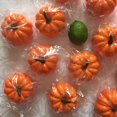 thumbnail image 4 of Miangastore 12pcs Mini Artificial Pumpkins for Halloween / Thanksgiving / Fall Weddings (Yellow), 4 of 8