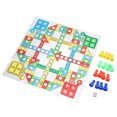 thumbnail image 4 of Plastic Chess Game Set, Children Fun Board Game Chess Portable Wear Resistance Chessboard Game Toy Hunting Backpacks for Party Hunting Bags, 4 of 8