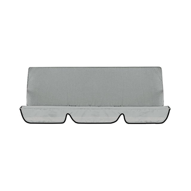 POINTERTECK Coussin de Balançoire d'Extérieur Coussin de Chaise Balançoire 3 Places Gris, Conçu pour l'Extérieur. Ce Coussin de Siège de Balançoire Imperméable Présente une construction durable et Convient à la Plupart des Chaises Balançoire Trois Places. le Coussin a une texture Lisse avec un design simple, Convient pour Rehausser la Déco de patio Ou de Jardin.