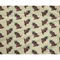 thumbnail image 4 of oneOone Polyester Lycra Fabric Floral & Paisley Block Printed Craft Fabric BTY 56 Inch Wide, 4 of 4
