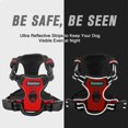 thumbnail image 5 of BARKBAY No Pull Dog Harness Front Clip Heavy Duty Reflective Easy Control Handle for Large Dog Walking(Red M), 5 of 5