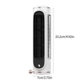 thumbnail image 3 of Styesk Electric Fan Household Vaneless Tower Fan Small Table Fan Silent High Wind Office Desktop Mini Portable Small Tower Fan, 3 of 9