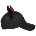 thumbnail image 5 of Minnie Mouse Signature Glitter Cap with 3D Ears and Bow, 5 of 5