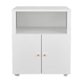 thumbnail image 2 of AKDSteel Versatile Metal Printer Stand & File Cabinet, Mobile Storage Cupboard With Adjustable Shelf For Home Office, Garage, And Small Spaces, 2 of 7