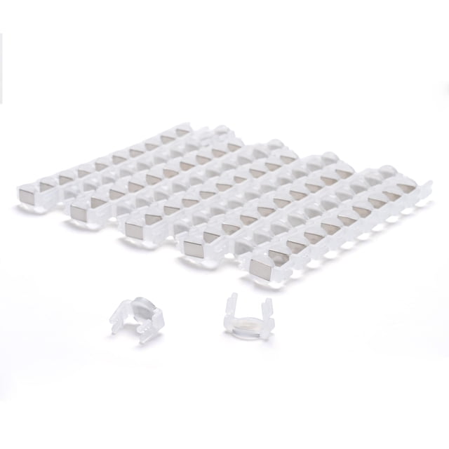 DELight 100Pcs Magnetic Christmas Light Clips for C7 C9 String Lights Metal Roof