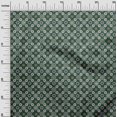 thumbnail image 3 of oneOone Cotton Cambric Dark Green Fabric Block Craft Projects Decor Fabric Printed By The Yard 56 Inch Wide, 3 of 5