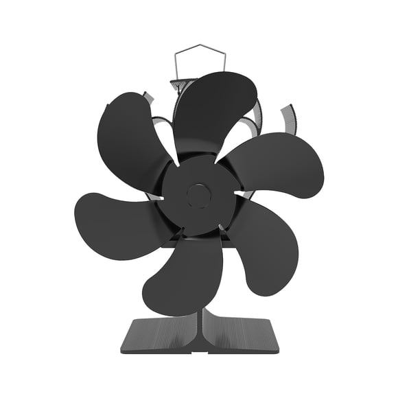 TopLLC Stove Fan, A Thermal Powered Fireplace Fan, Does Not Require Power To Self Start And Is To High Temperatures. 6-blade Fan on Clearance