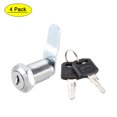 thumbnail image 1 of Unique Bargains Cam Lock 30mm Cylinder Long Fit on Max 7/8-inch Panel Keyed Different 4Pcs, 1 of 6