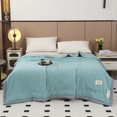 thumbnail image 2 of Cooling Blankets Chill Cool Blanket Cool Fiber Stain Resistant 59x78IN Cold Blankets for Sleeping Lap Blankets And Throws Summer Items Ultra Soft And Cozy Cooling Weighted Blanket for Couch, 2 of 8