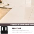 thumbnail image 4 of SHISUYAN 8 Sets U Bracket Headboard Wall Mounting Bracket Wall Display Wall Hook, 4 of 9