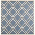 thumbnail image 1 of Safavieh Tapis Bleu Intérieur Extérieur - Carré 7 Pieds10 Pouces, 1 of 4