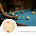 thumbnail image 1 of Resin Billiard Ball Lightweight Bright Gloss Billiard Training Ball High Hardness Fast Response Fitness For Exercise, 1 of 8