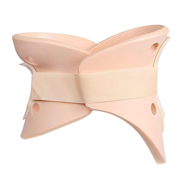 Milaget Dispositif de Traction Cervicale pour le Cou Attelle de Soutien du Cou Ajustable pour Adulte m m