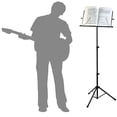 thumbnail image 2 of Support pour Partitions/support de Musique Pliant Portable Super Robuste Base Trépied à Hauteur Réglable, 2 of 4