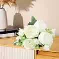 thumbnail image 4 of LSLJS Beautiful Artificial Silk Fake Flowers Wedding Valentines Bouquet Bridal Decor, Valentine's Day Decorations, 4 of 6