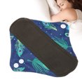 thumbnail image 4 of Serviettes Menstruelles Réutilisables, Serviettes d'Incontinence Douces et Lavables, Serviettes Hygiéniques de Nuit, Désodorisation Naturelle pour la Période Menstruelle S,m,L, 4 of 8