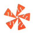 thumbnail image 2 of yingyy 5pcs Logos Geometry Three Plastic Safe Signal Reminding Small Sign Underwater Outdoor for Free Snorkeling Swimming Orange, 2 of 6