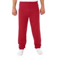 thumbnail image 1 of Jerzees Mens NuBlend Elastic Bottom Sweatpants, XL, True Red, 1 of 5