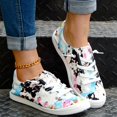 thumbnail image 2 of Kcodviy Chaussures pour Femmes à Fleurs Décontractées Chaussures de Travail pour Femmes Chaussures à Enfiler Semelles Plates Souples Chaussures Plates Décontractées pour Femmes Semelles Confortables Chaussures Décontractées, 2 of 8