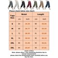 thumbnail image 2 of Luxur Pantalon Palazzo Large Taille Haute pour Femmes, Bleu, Taille 3TG, 2 of 2