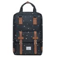 thumbnail image 1 of KAUKKO Stylish Oxford Fabric Backpack Travel Rucksack lightweight Hiking Bag Satchel, 1 of 5