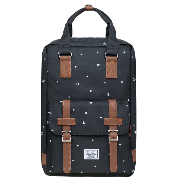 KAUKKO Stylish Oxford Fabric Backpack Travel Rucksack lightweight Hiking Bag Satchel