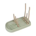 thumbnail image 2 of Oleegame 2PC Baby Bottle Drying Rack Cup Plastic Drains Rack Teat Drains Tray Organizer Green, 2 of 6
