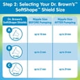thumbnail image 3 of Dr. Brown's Custom Flow Double Electric Quiet Breast Pump with Soft Shape Silicone Shields, 3 of 9
