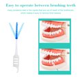 thumbnail image 3 of Anself  160PCS Interdental Brushes Ultra Tight Bristles Tooth Interdental Cleaners Silicone Toothpick Brush Cleaners Disposable  Brushes Between Teeth, 3 of 6