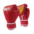thumbnail image 1 of S SERENABLE Gants de Boxe Gants de Kickboxing Gants Absorbant les Chocs Gants d'Entraînement Gants de Sparring pour Grappling Sanda Muay Thai Sports Rouge pour Adultes, 1 of 9