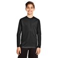 thumbnail image 1 of Youth Zone Performance Long-Sleeve T-Shirt - BLACK - XS, 1 of 3