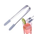 thumbnail image 2 of Hearth & Gear Small Silicone Tongs Suitable Tongs | Serving Tongs | Silicone Clamp Ice Tongs Stainless Steel Serving Tongs For Buffet Dessert Tongs Food Clips For Tea Party Coffee Bar K Potato Chips, 2 of 7