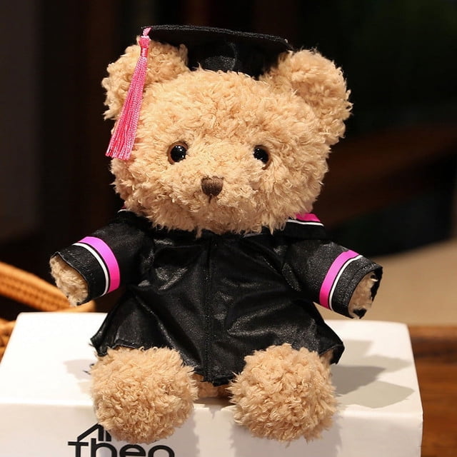 4th Of July Decorations for The Home,Graduation Bear Class Of 2023 Graduation Plush 9 Inch Graduation Bear Gift Kindergarten Graduation Stuffed Graduation Doll with Diploma and Sash