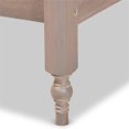 thumbnail image 4 of Baxton Studio Laure Lit Plateforme Double en Bois de Style Mi-Siècle en Chêne, 4 of 9