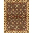 thumbnail image 1 of Ahgly Company Indoor Rectangle Abstract Orange Gold Oriental Area Rugs, 5' x 8', 1 of 6