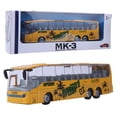 thumbnail image 2 of FLAMEEN Autobus de Simulation, Forme Réaliste Généreuse Robuste Finition Exquise Jouet Autobus, Enfants Adultes pour Amis Ados Collègues, 2 of 8