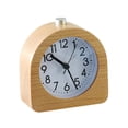 thumbnail image 1 of relayinert Wood Exquisite Travel Alarm With No Noise And Small Size For Easy Prevent Oversleep Small And Exquisite Convenient Light 1Set, 1 of 6